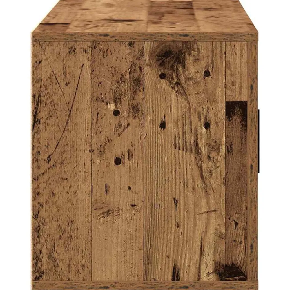 vidaXL Gabinete de TV 100 x 35 x 40 cm Madera vieja Outlet