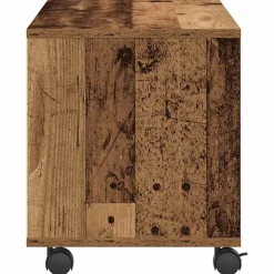 vidaXL Muebles Tv-Gabinete de TV Marrón 90 x 35 x 40.5 cm Madera contrachapada