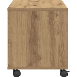 vidaXL Gabinete de TV Marrón 90 x 35 x 40.5 cm Madera contrachapada Roble artisan Sale