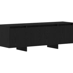 vidaXL Gabinete de TV 120 x 30 x 40,5 cm Roble negro New
