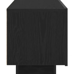 vidaXL Gabinete de TV 100 x 35 x 40 cm Roble negro