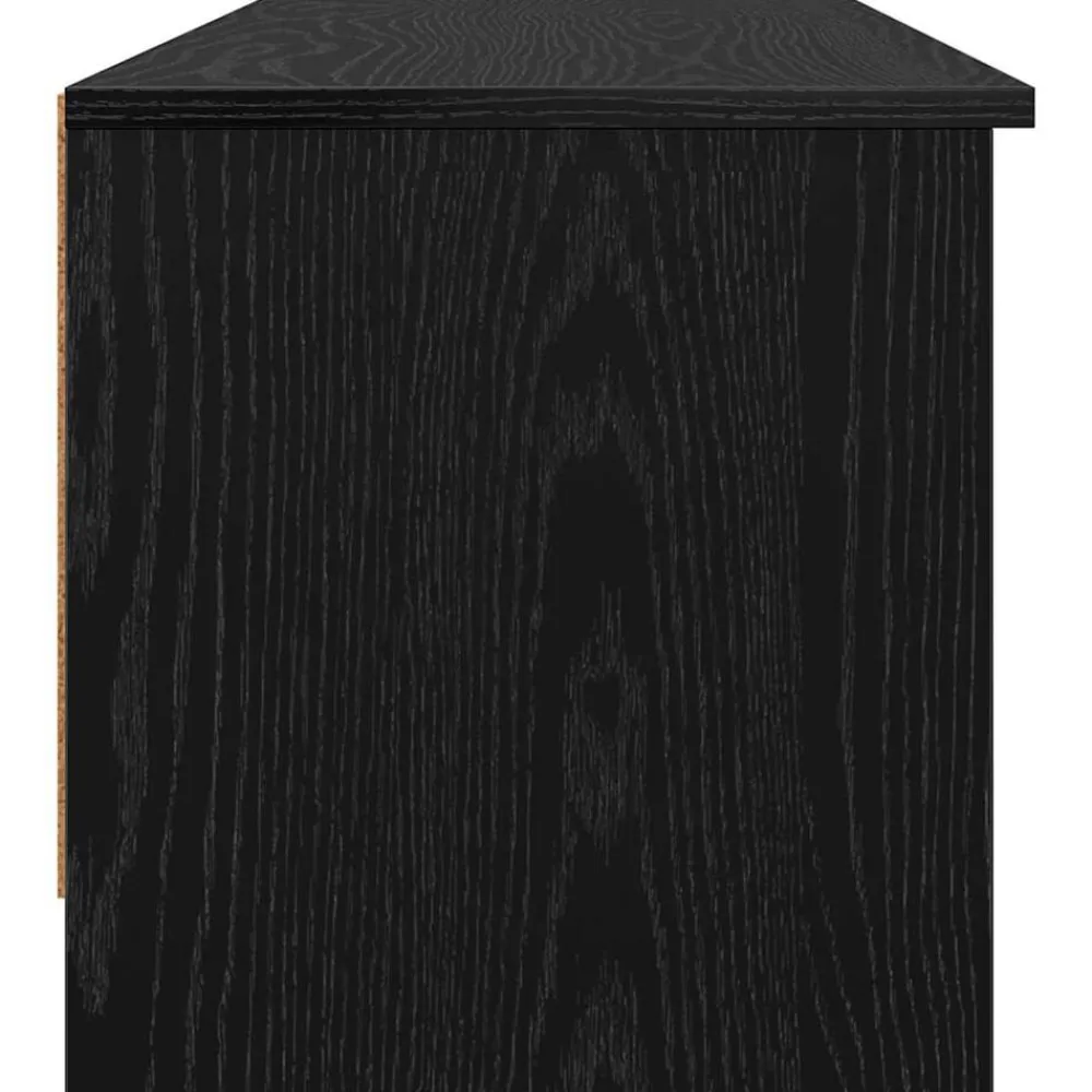 vidaXL Gabinete de TV 102 x 35 x 36,5 cm Roble negro