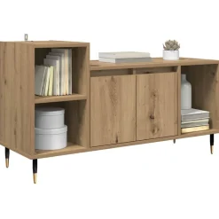 vidaXL Gabinete de TV Roble artesanal 100 x 35 x 55 cm Roble artisan