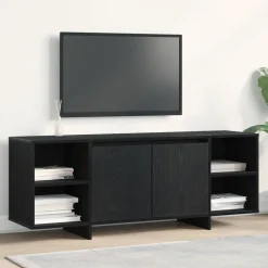 vidaXL Gabinete de TV 120 x 30 x 40,5 cm Roble negro Online