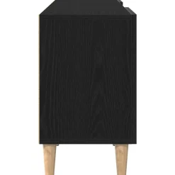 vidaXL Gabinete de TV 150 x 30 x 50 cm Roble negro Discount