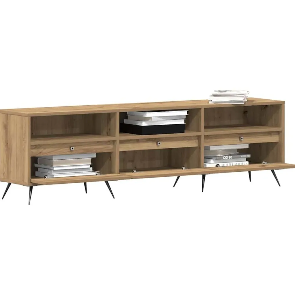 vidaXL Muebles Tv-Gabinete de TV 150 x 30 x 44,5 cm