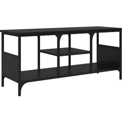 vidaXL Gabinete de TV 100 x 35 x 45 cm Roble negro Hot