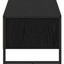 vidaXL Gabinete de TV 100 x 36.5 x 30.5 cm Roble negro Clearance