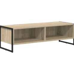vidaXL Gabinete de TV Sonoma 100 x 36.5 x 30.5 cm Madera contrachapada Roble Sonoma Discount