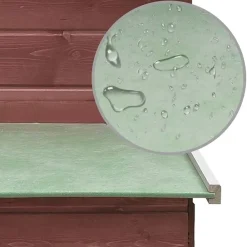 vidaXL Productos Para Mascotas-Gallinero madera maciza de pino y abeto 170x81x110 cm