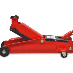 vidaXL Gato hidráulico bajo 3 toneladas rojo Discount