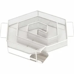 vidaXL Generador de humo frío redondo 6 lados acero inoxidable 22,5 cm Outlet