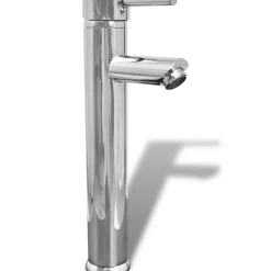 vidaXL Fontanería-Grifo mezclador de cuarto de baño latón