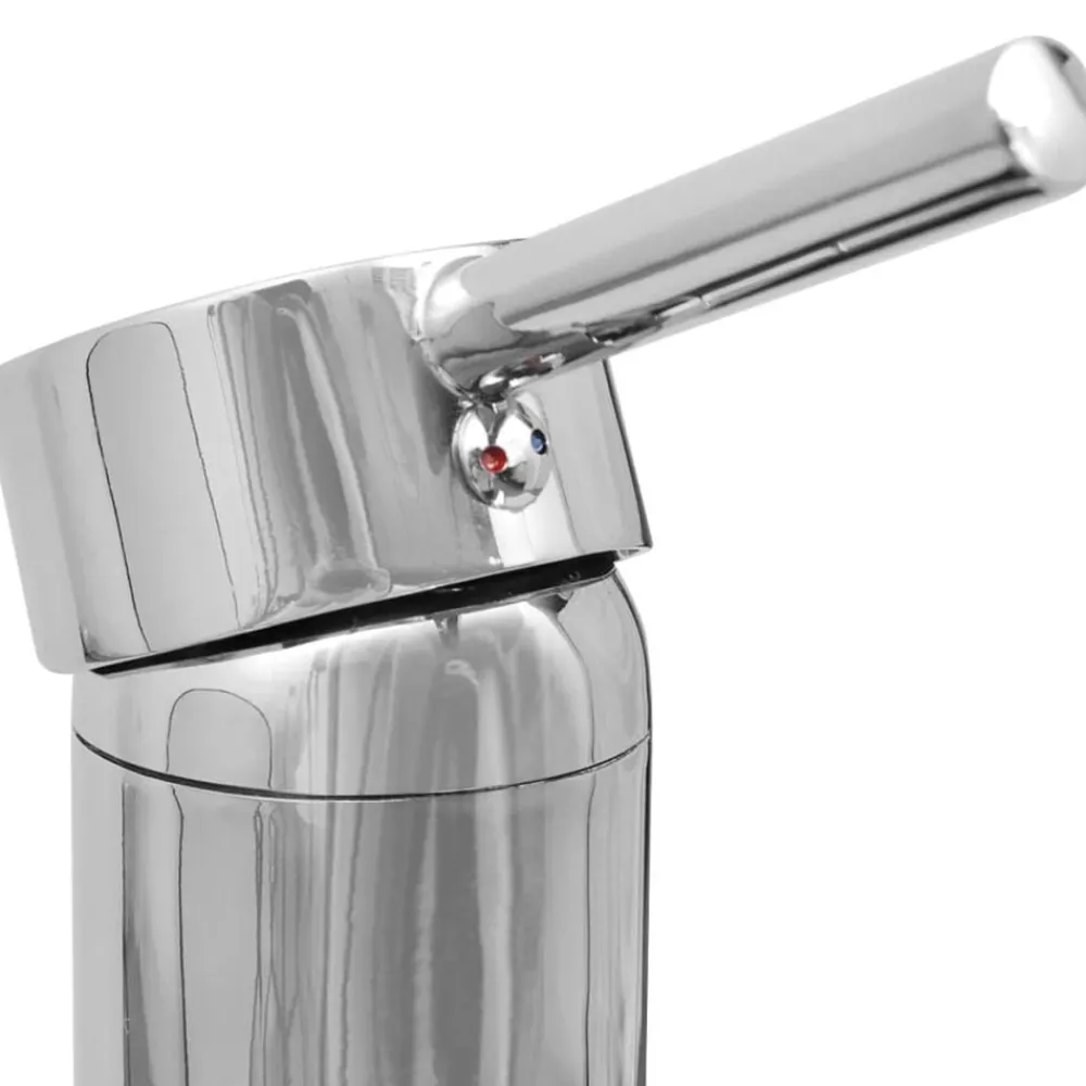 vidaXL Fontanería-Grifo mezclador de cuarto de baño latón