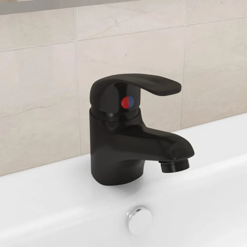 vidaXL Fontanería-Grifo mezclador de lavabo 13x10 cm