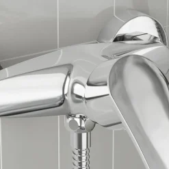 vidaXL Grifo Mezclador de Ducha G 1 / 2 pulgadas Cromado Sale