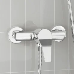 vidaXL Fontanería-Grifo Mezclador de Ducha G 1 / 2 pulgadas Latón