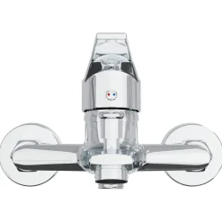 vidaXL Fontanería-Grifo Mezclador de Ducha G 1 / 2 pulgadas