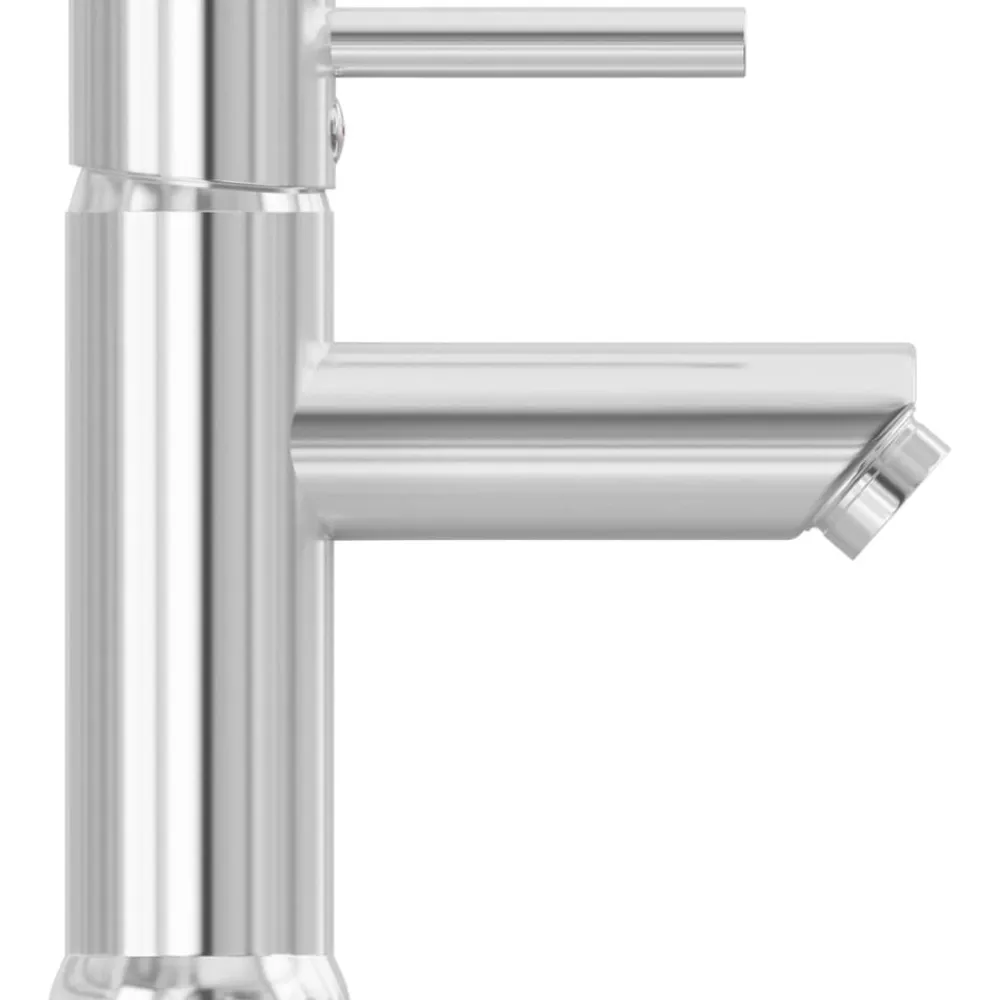 vidaXL Fontanería-Grifo para lavabo de baño 130x176 mm
