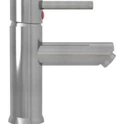 vidaXL Grifo para lavabo de baño acabado 130x176 mm Plateado Best