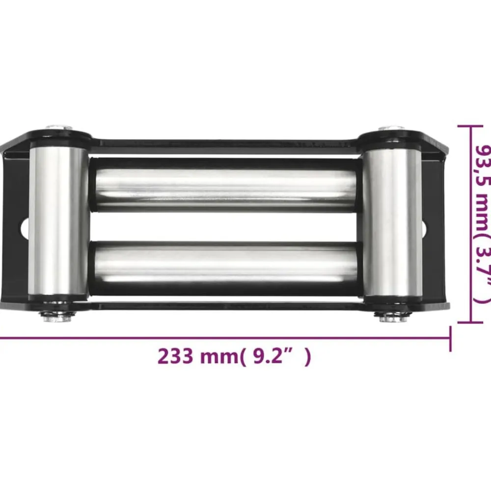 vidaXL Manipulación De Materiales-Guía 4 vías acero 5000-6000 lbs