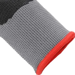 vidaXL Guantes de Trabajo 12 pcs Gris y Negro 7 / S Poliéster Outlet