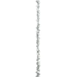 vidaXL Guirnalda de Bolas de Navidad y Plata 186 cm Poliestireno y plateado Best