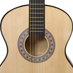 vidaXL Guitarra clásica para principiantes con funda 4/4 39
