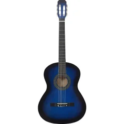 vidaXL Arte Y Ocio-Guitarra clásica para principiantes madera de tilo 4/4 39