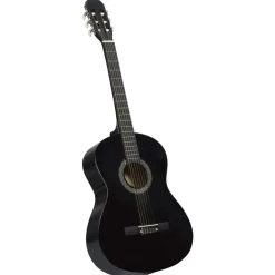 vidaXL Arte Y Ocio-Guitarra clásica para principiantes con funda 4/4 39"