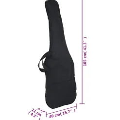 vidaXL Guitarra eléctrica para principiantes con funda 4/4 39