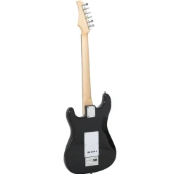vidaXL Arte Y Ocio-Guitarra eléctrica principiante con funda marrón blanco 4/4 39