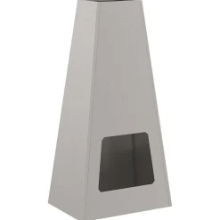 vidaXL Hoguera Marrón 50 x 35 x 100 cm Acero autopatinable Acero oxidado/marr&oacute;n