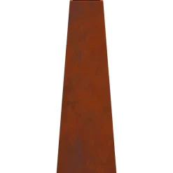 vidaXL Hoguera Marrón 50 x 35 x 100 cm Acero autopatinable Acero oxidado/marr&oacute;n