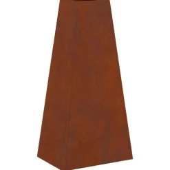 vidaXL Hoguera Marrón 50 x 35 x 100 cm Acero autopatinable Acero oxidado/marr&oacute;n