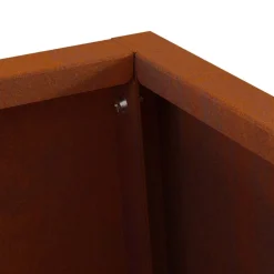 vidaXL Hoguera Marrón 50 x 35 x 100 cm Acero autopatinable Acero oxidado/marr&oacute;n