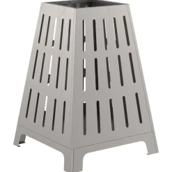 vidaXL Hoguera Marrón 50 x 50 x 70 cm Acero autopatinable Acero oxidado/marr&oacute;n Discount