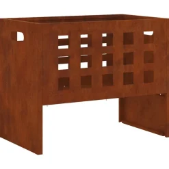 vidaXL Chimeneas-Hoguera Marrón 50 x 30 x 40 cm Acero