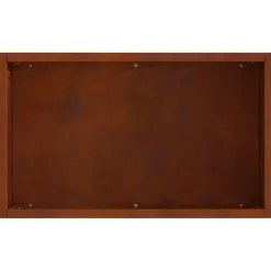 vidaXL Chimeneas-Hoguera Marrón 50 x 30 x 40 cm Acero
