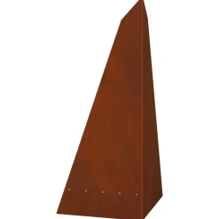 vidaXL Hoguera Marrón 58 x 40 x 100 cm Acero autopatinable Acero oxidado/marr&oacute;n Hot