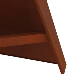 vidaXL Hoguera Marrón 58 x 40 x 100 cm Acero autopatinable Acero oxidado/marr&oacute;n Hot