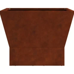 vidaXL Hoguera Marrón 40 x 40 x 35 cm Acero autopatinable Acero oxidado/marr&oacute;n Sale