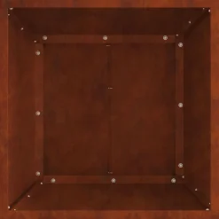 vidaXL Hoguera Marrón 40 x 40 x 35 cm Acero autopatinable Acero oxidado/marr&oacute;n Sale