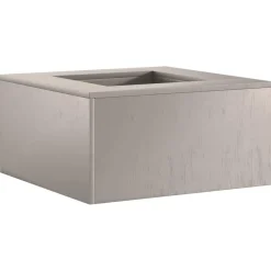 vidaXL Hoguera Marrón 60 x 60 x 30 cm Acero autopatinable Acero oxidado/marr&oacute;n Online
