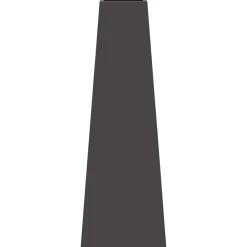 vidaXL Chimeneas-Hoguera Negro 50 x 35 x 100 cm Acero