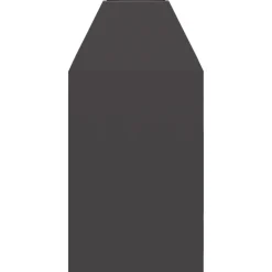vidaXL Chimeneas-Hoguera Negro 50 x 50 x 100 cm Acero