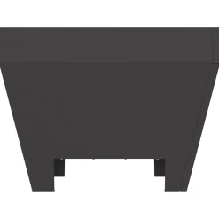 vidaXL Hoguera Negro 50 x 50 x 38 cm Acero Acero laminado en fr&iacute;o/negro Best