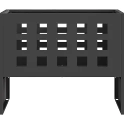 vidaXL Chimeneas-Hoguera Negro 50 x 30 x 40 cm Acero