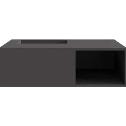 vidaXL Hoguera Negro 100 x 100 x 30 cm Acero Acero laminado en fr&iacute;o/negro Best