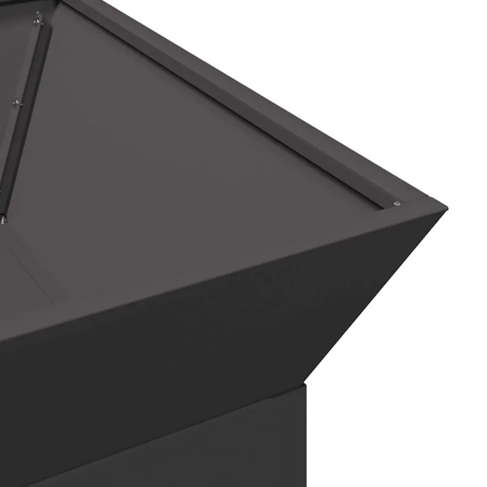 vidaXL Chimeneas-Hoguera 50 x 50 x 40 cm Acero